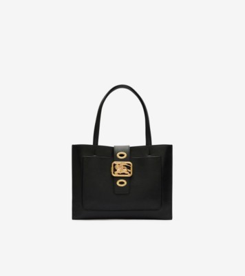 Burberry スモール ライダートート (ブラック) - ウィメンズ, レザー | Burberry®公式サイト