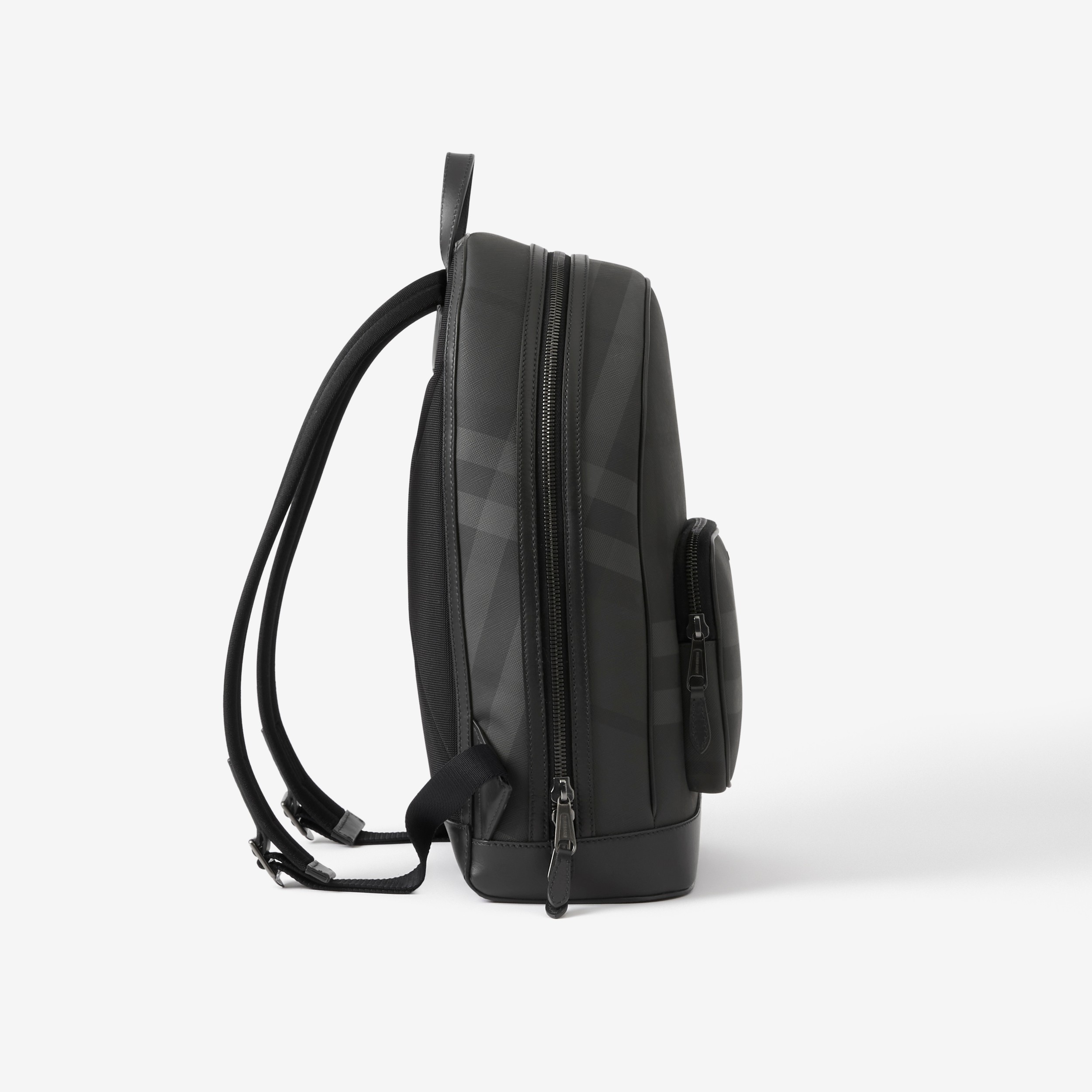 Charcoal Check Rocco Backpack - Men | Burberry® Official - 2