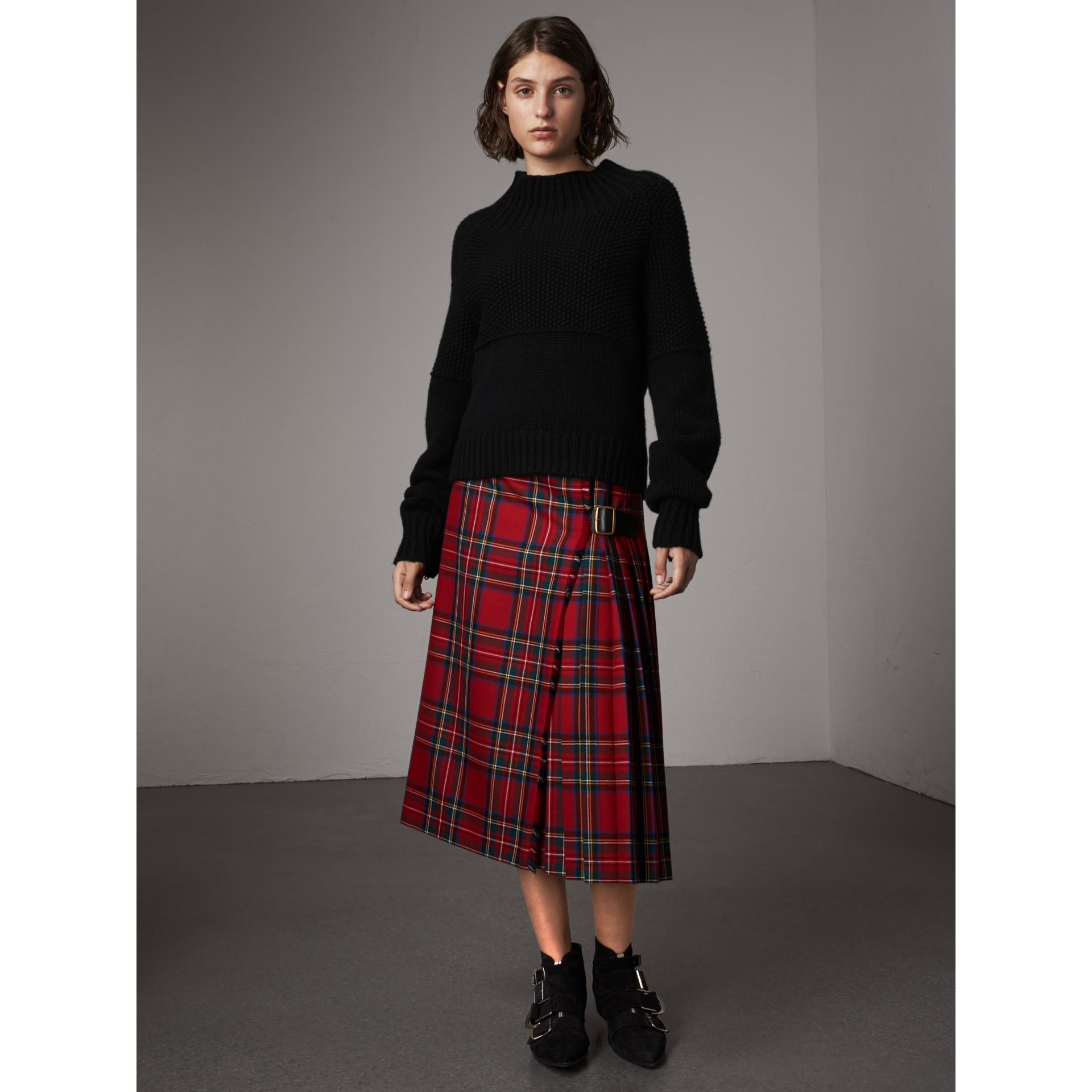 Cashmere Turtleneck Sweater in Black Women Burberry United States