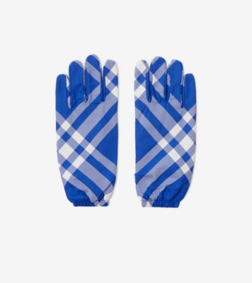 Burberry store check gloves