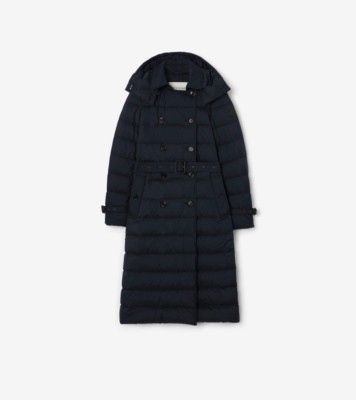 Long Nylon Audley Puffer Coat ®
