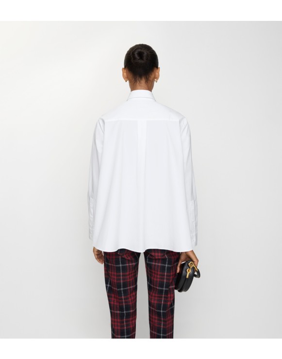 Oversized Cotton Poplin Shirt