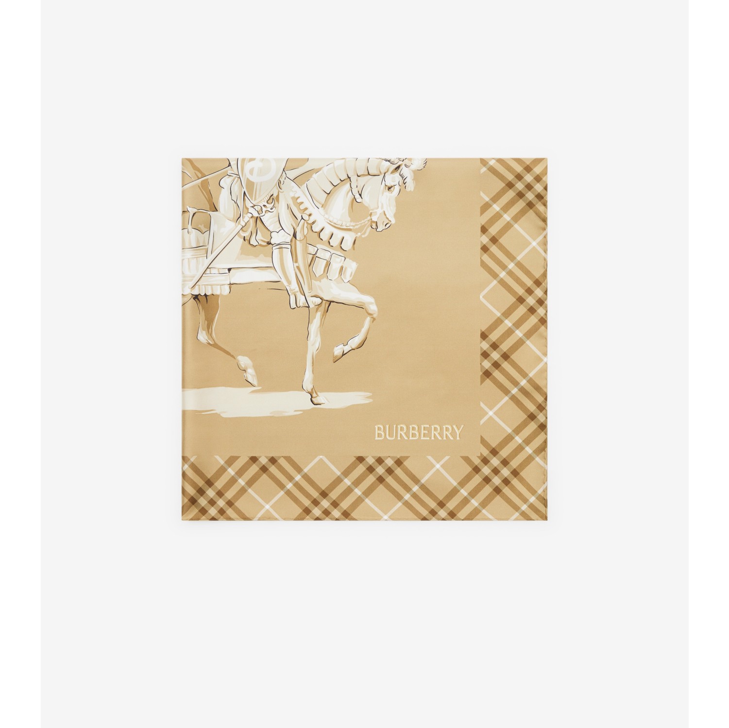 Archive Knight Silk Scarf