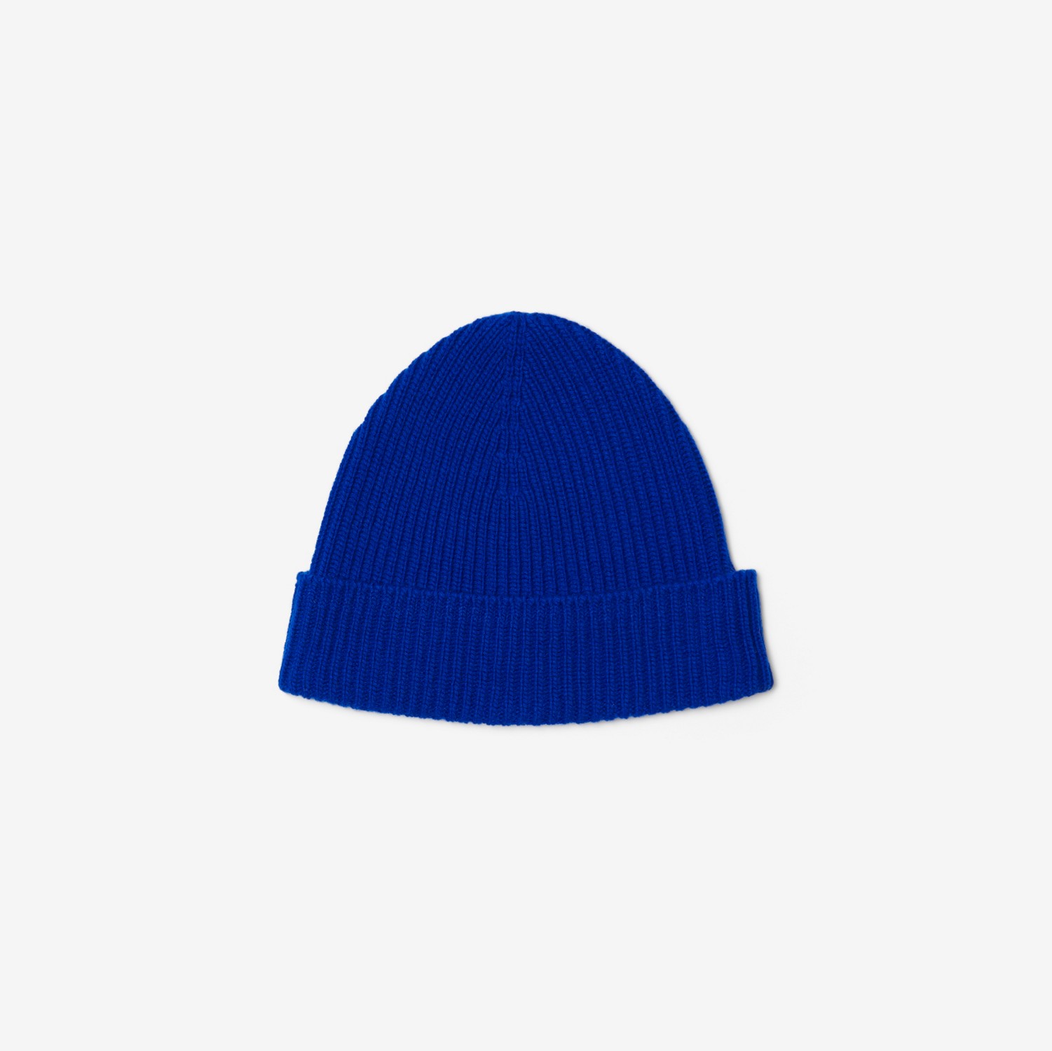 Gorro de cashmere canelado