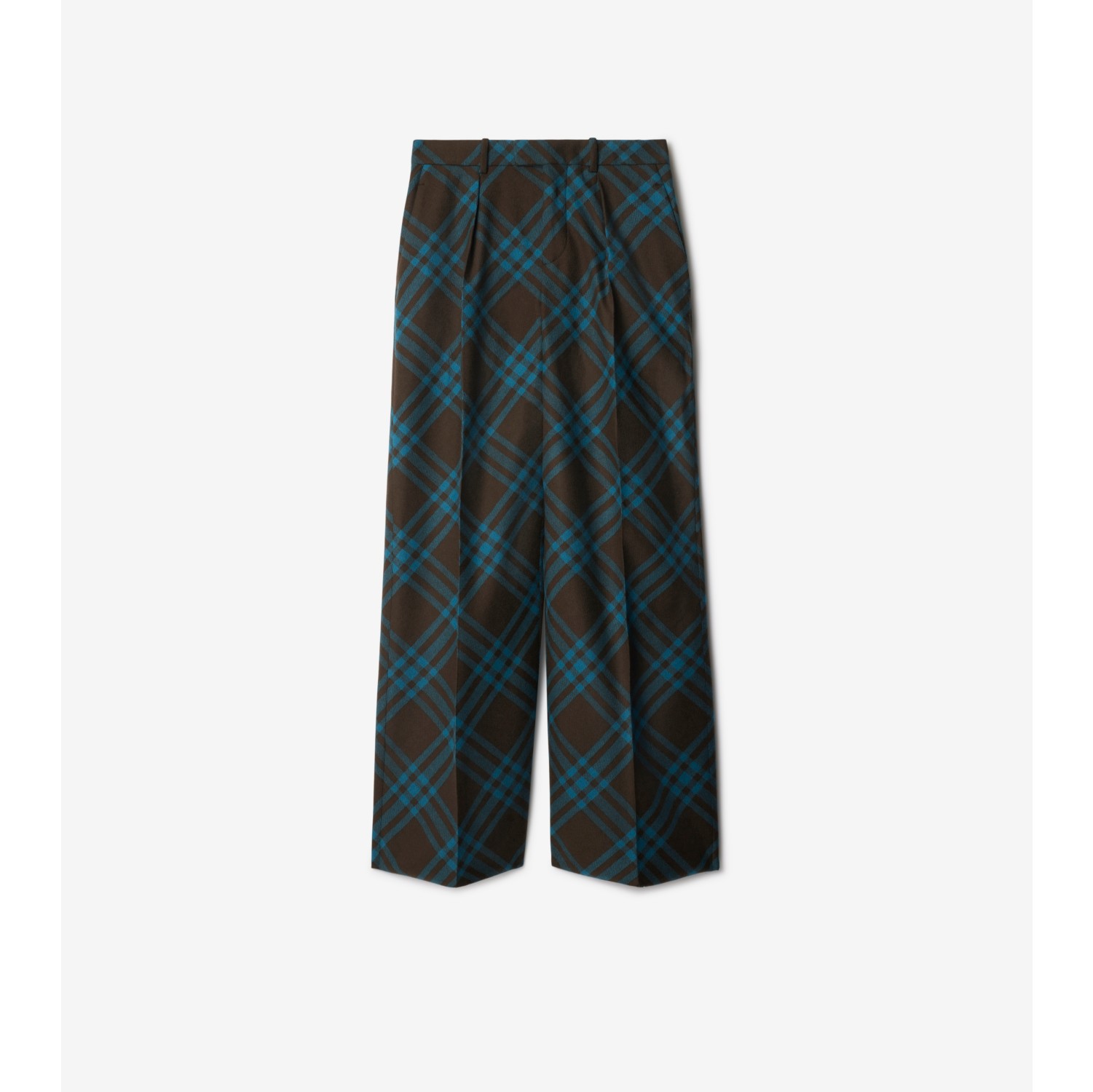 Wool Tailored Trousers in Snug Women Technical Burberry Official