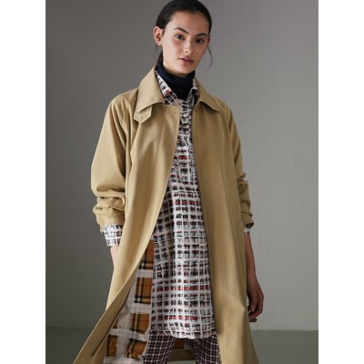 burberry trench coat purple