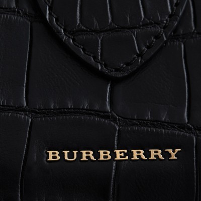 burberry gloves womens black