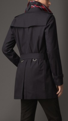 Mid-Length Striped Undercollar Trench Coat | Burberry