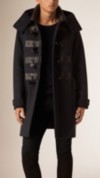 VIRGIN WOOL CASHMERE DUFFLE COAT