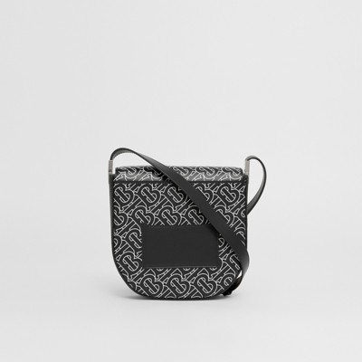 burberry monogram print leather crossbody bag