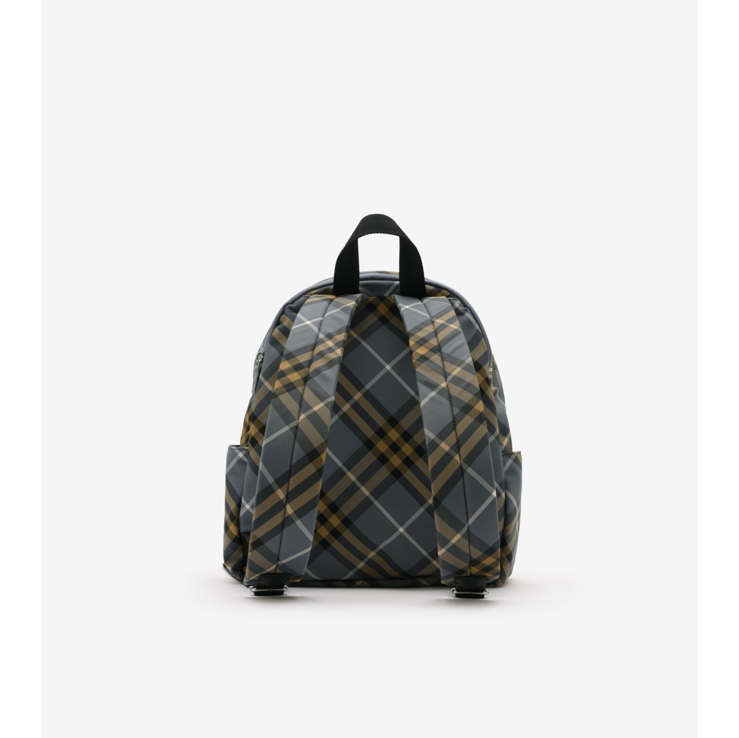 Small Check Backpack in Wave blue - Men, Technical | Burberry® Official