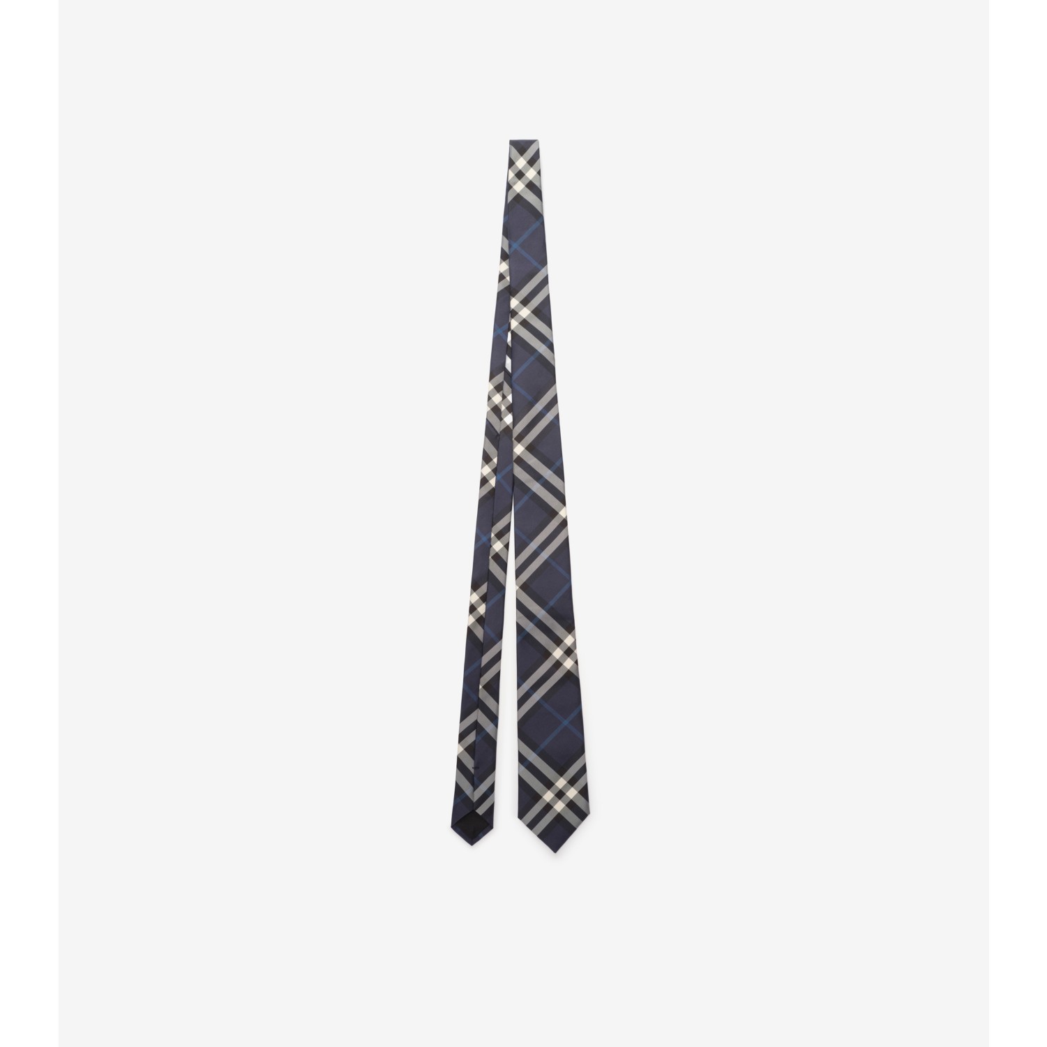 Check Silk Tie