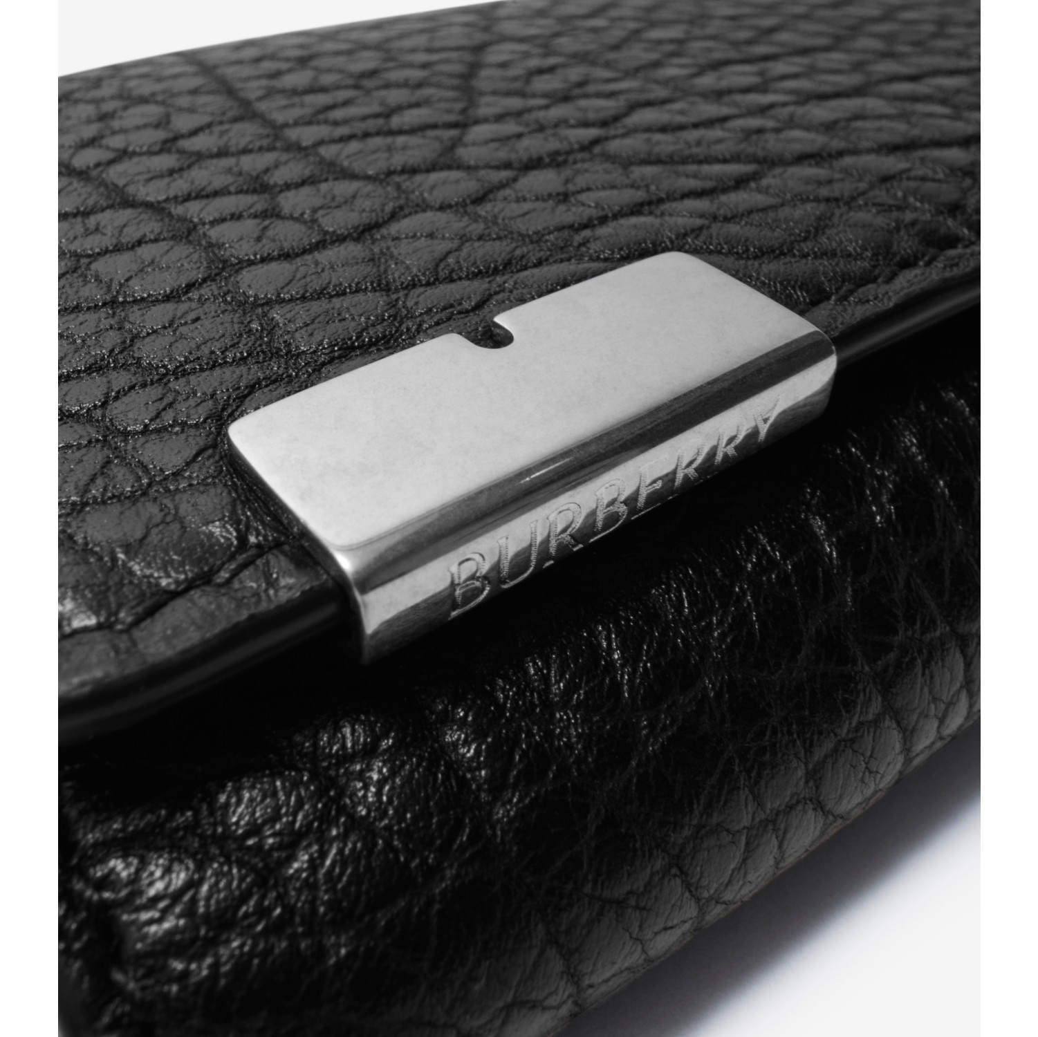 B Cut Key Case in Black - Men | Burberry® Official