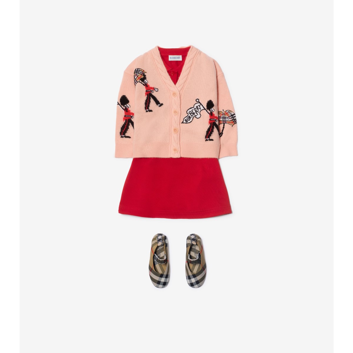  Check London Guards Cardigan