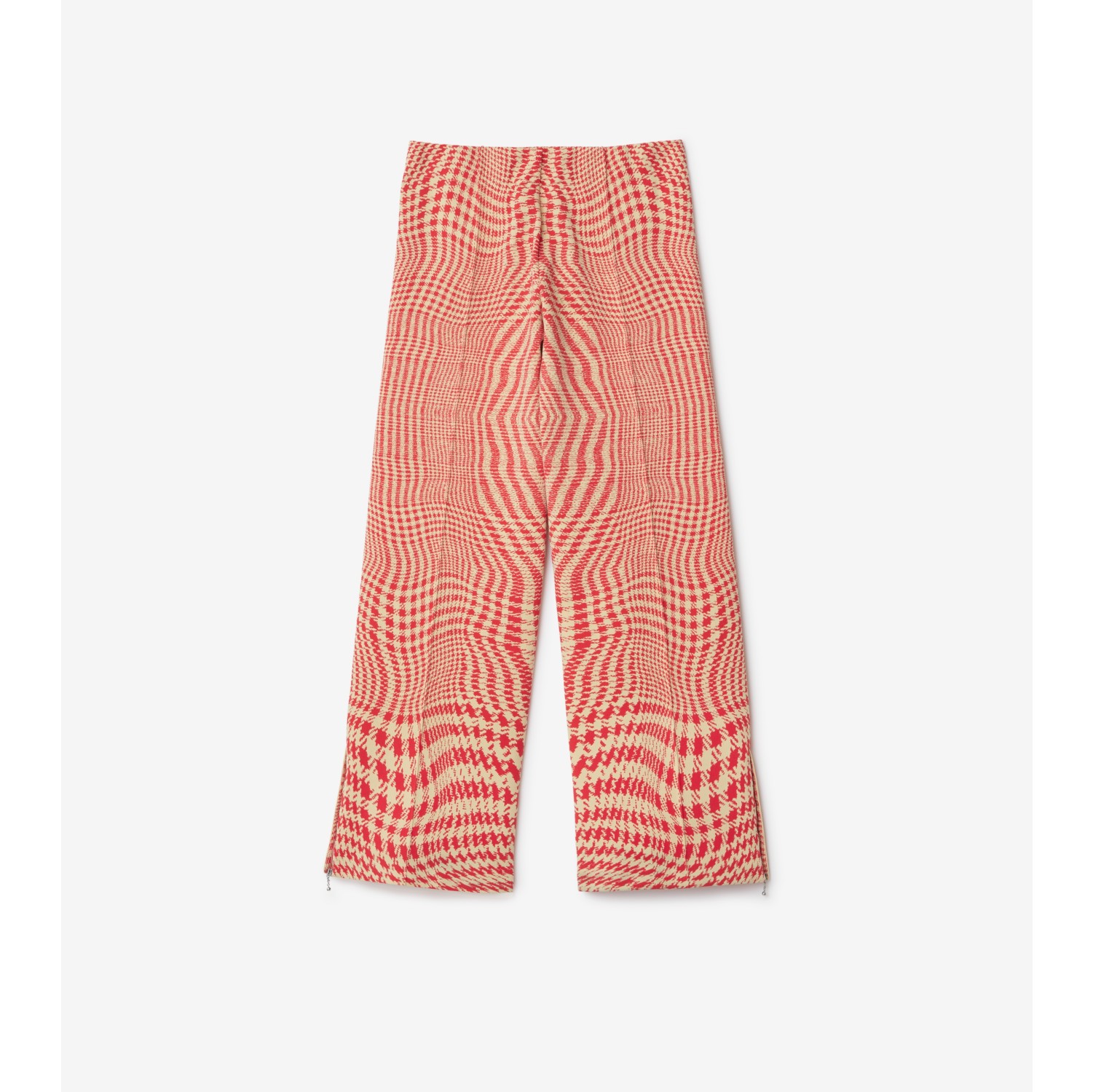 Red store houndstooth pants