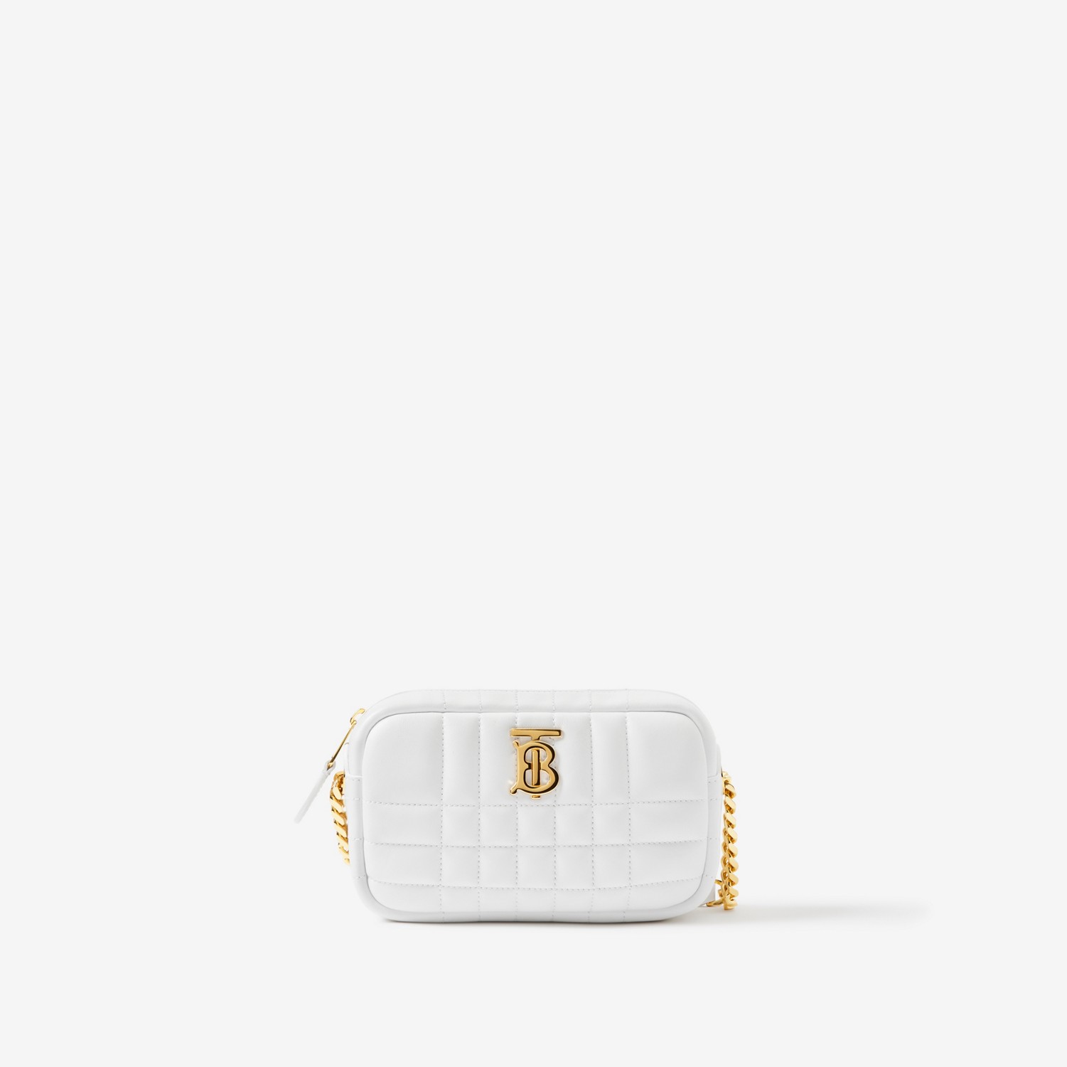 Mini Lola Camera Bag in Optic White - Women | Burberry® Official