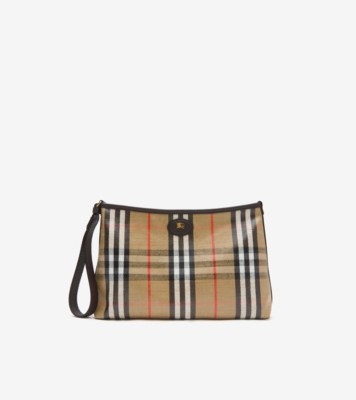 BURBERRY　バッグ ウィメンズ デザイナーバッグ | チェック&レザーバッグ