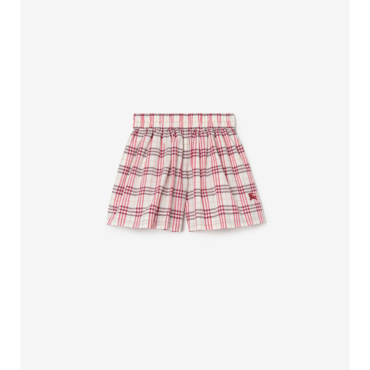  Check Cotton Shorts