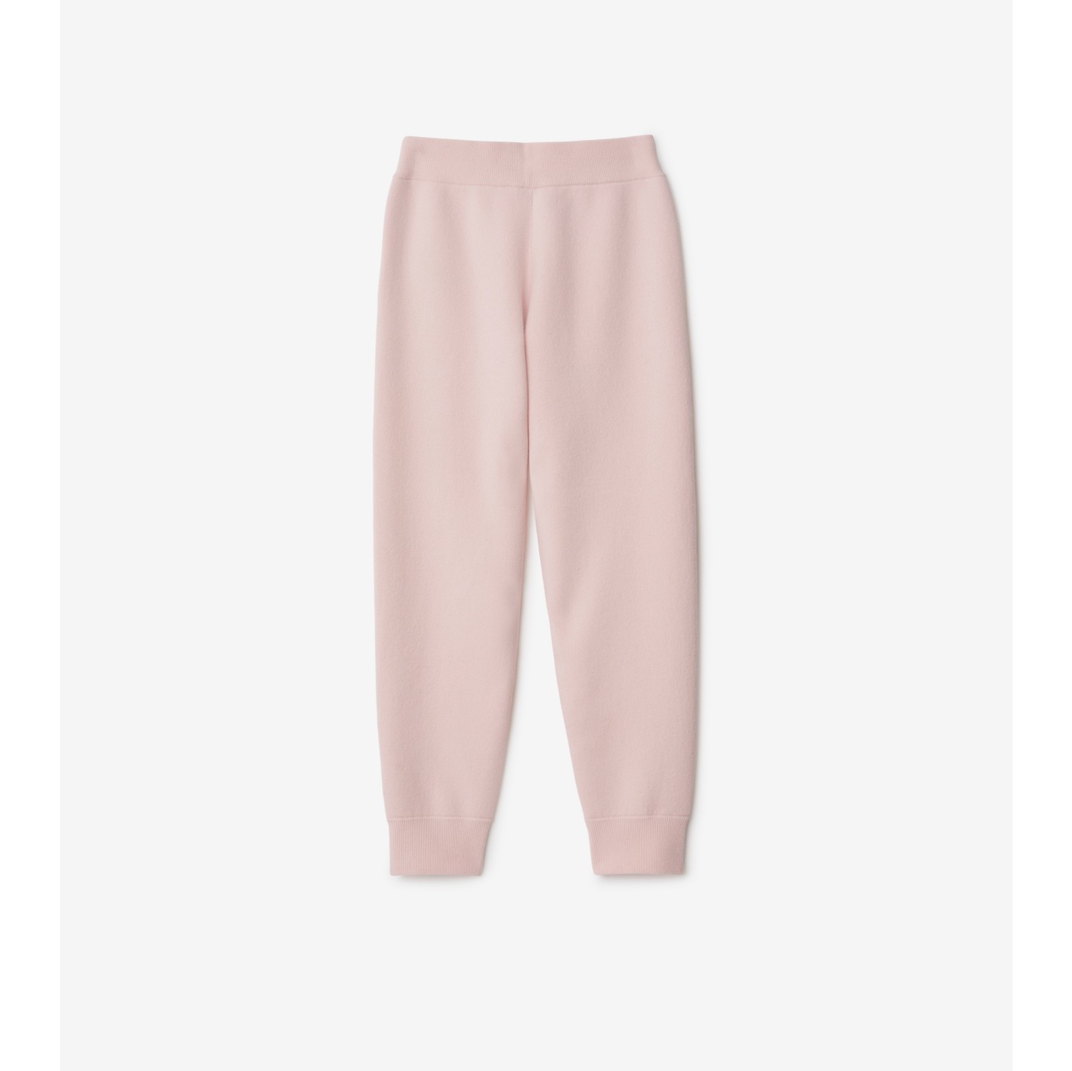 Cashmere Blend Jogging Pants in Soft Pink - Women