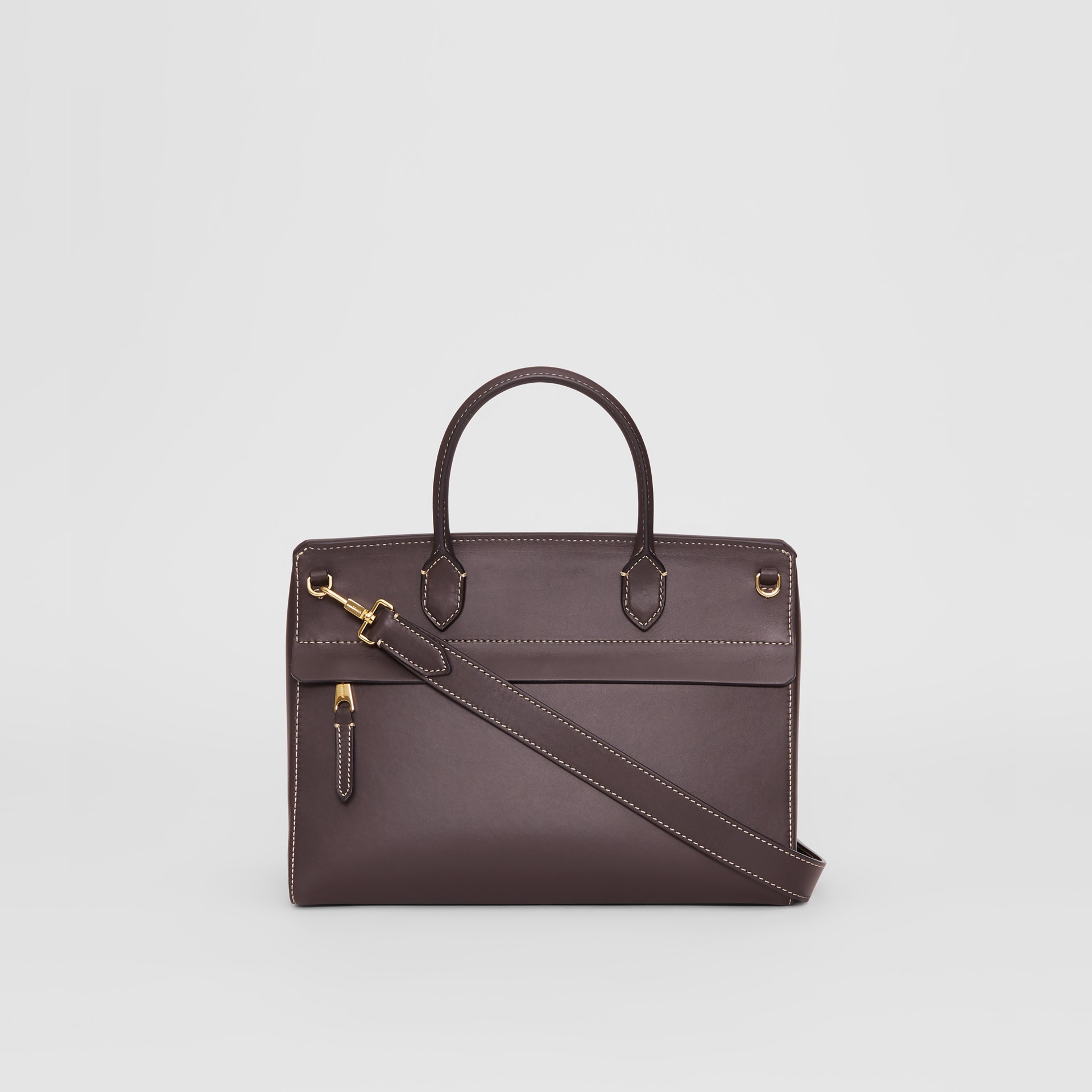 Small Leather Elizabeth Bag in Coffee - Women | Burberry United States