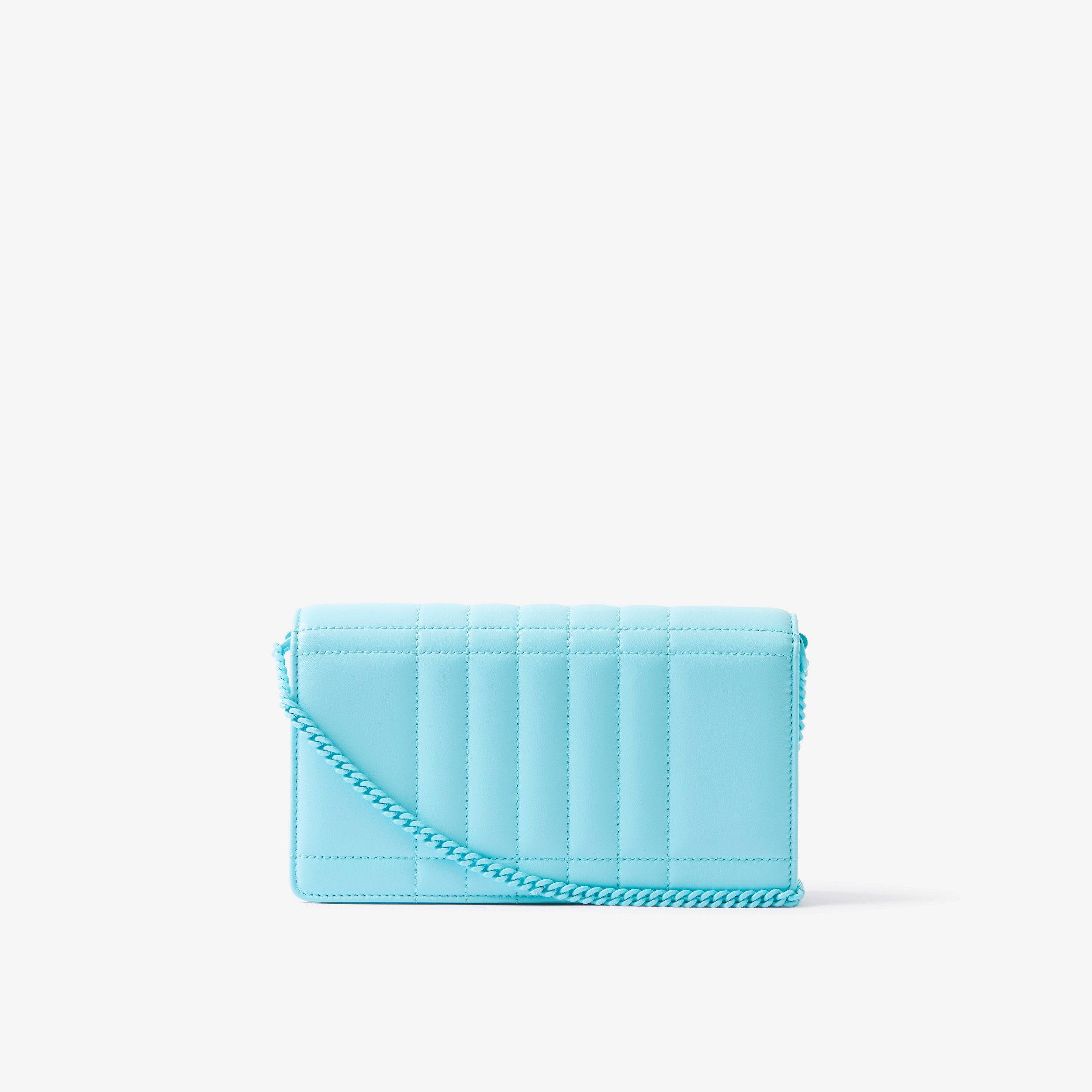 Lola Clutch in Cool Sky Blue - Women | Burberry® Official - 2