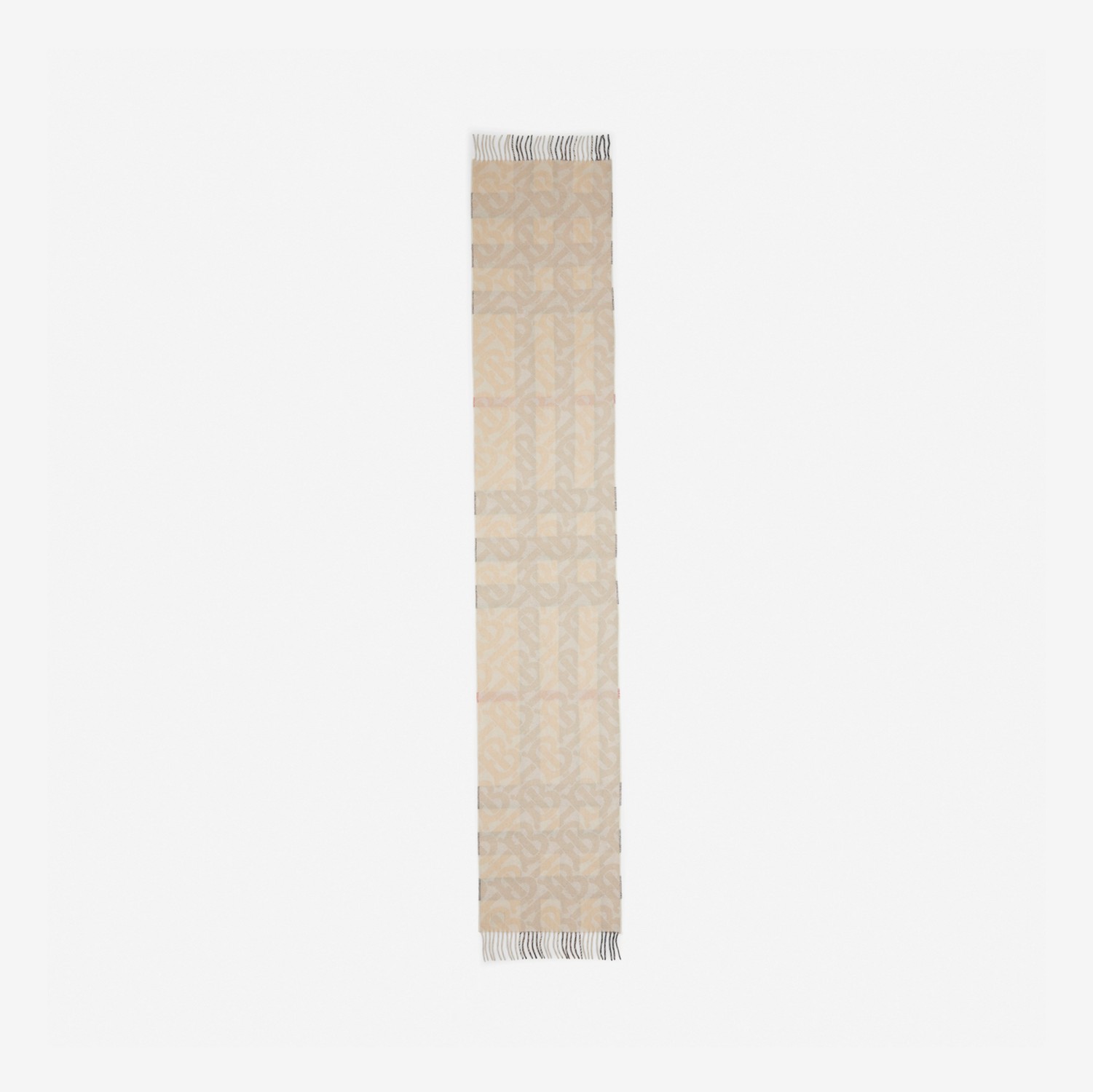 チェック カシミア リバーシブル スカーフ (ナチュラルホワイト) | Burberry®公式サイト