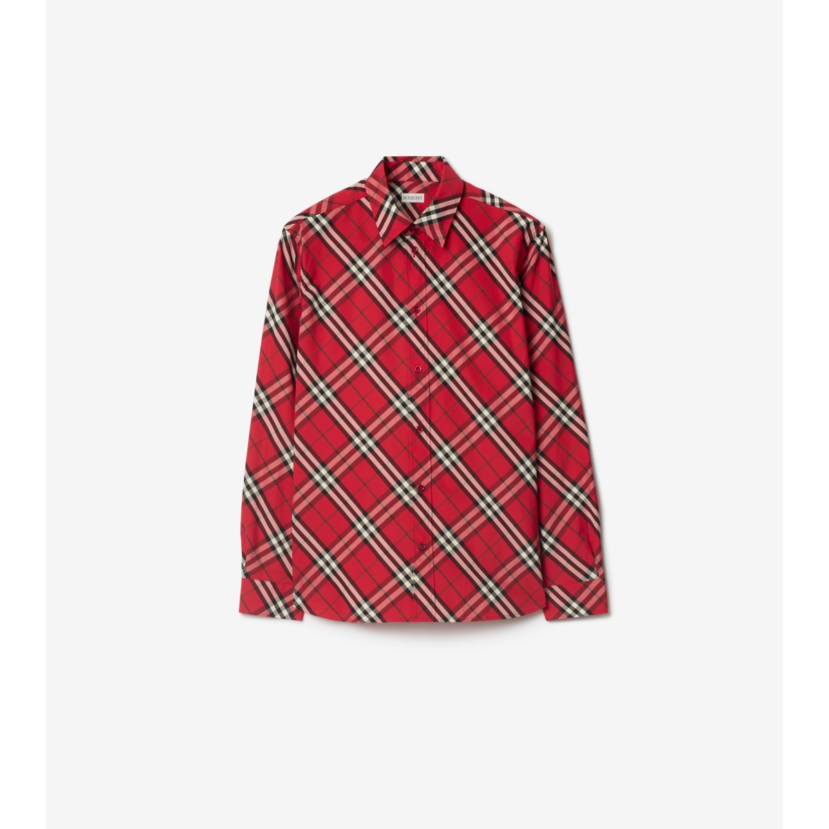  Check Relaxed Fit Cotton Shirt