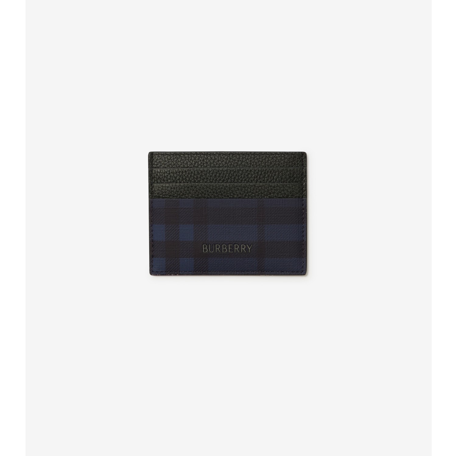 Porta carte di credito City con motivo Check
