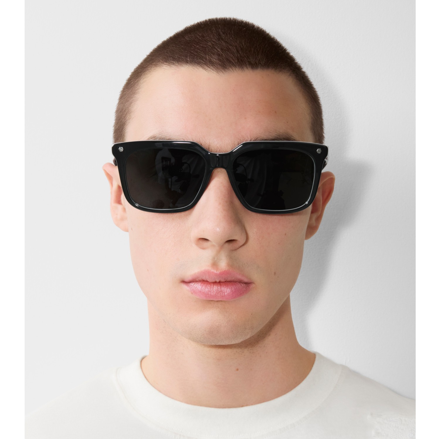 Icon Stripe Sunglasses in Black Men Burberry Official