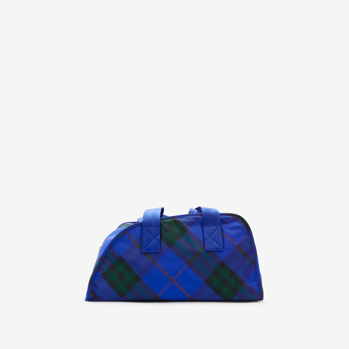 Burberry Medium Shield Duffle Bag In Blue