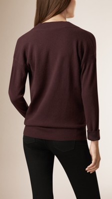 shawl collar cashmere sweater