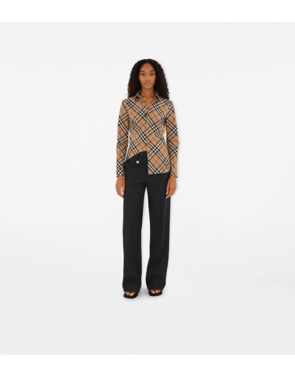 Burberry brit shirt womens hotsell