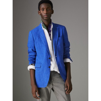 burberry blue blazer