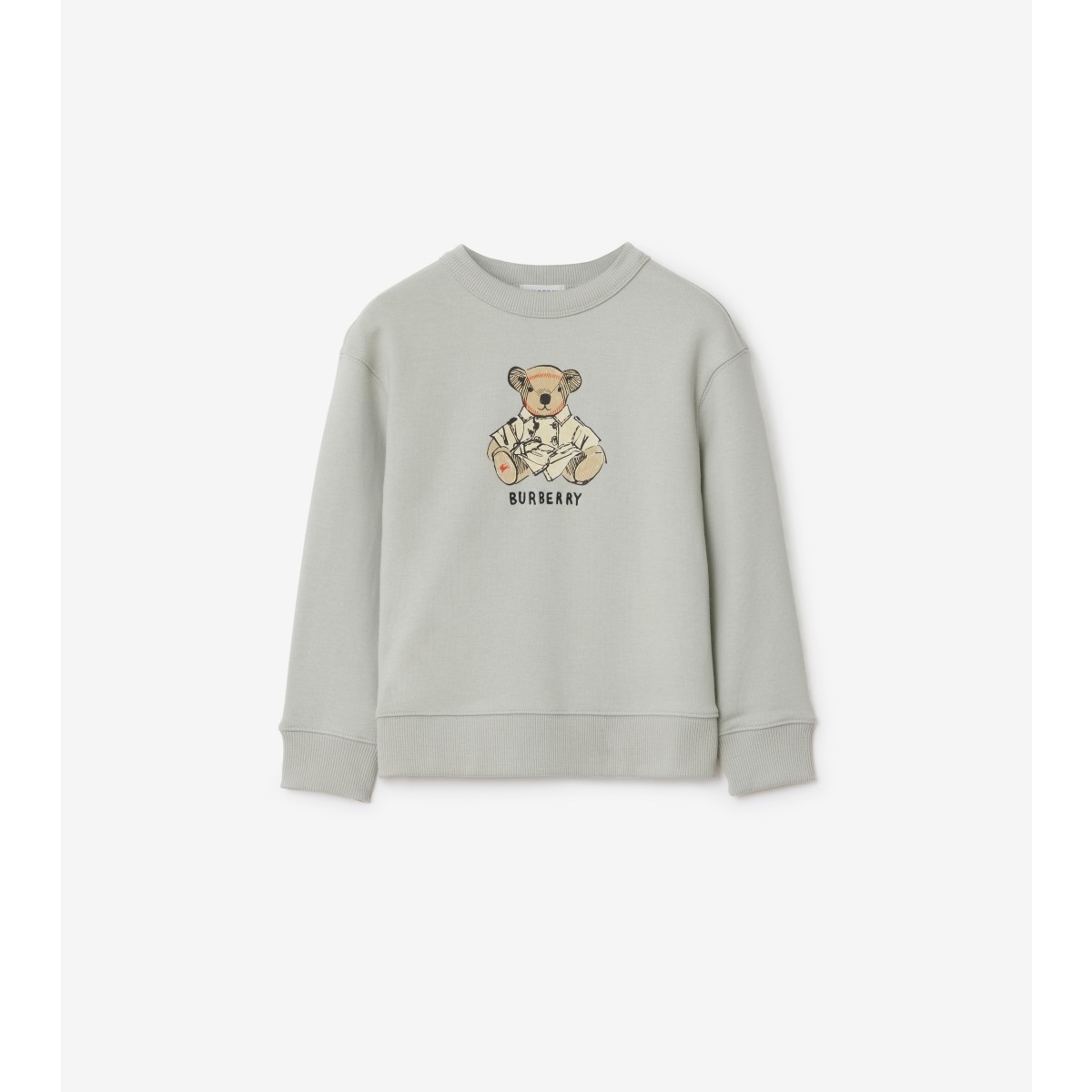  Embroidered Trench Bear Sweatshirt