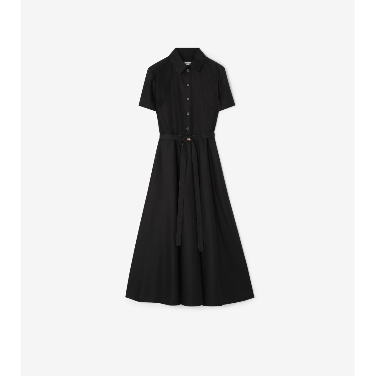  Check Lyocell Shirt Dress