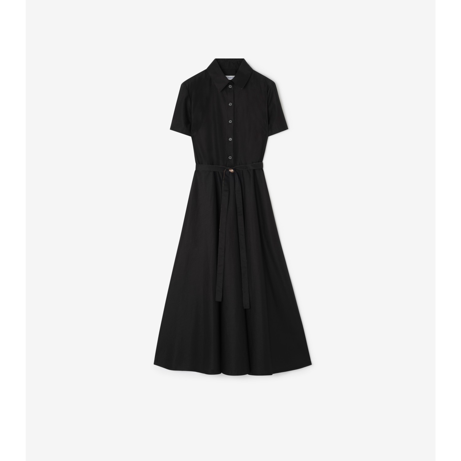 Cotton Lyocell Shirt Dress