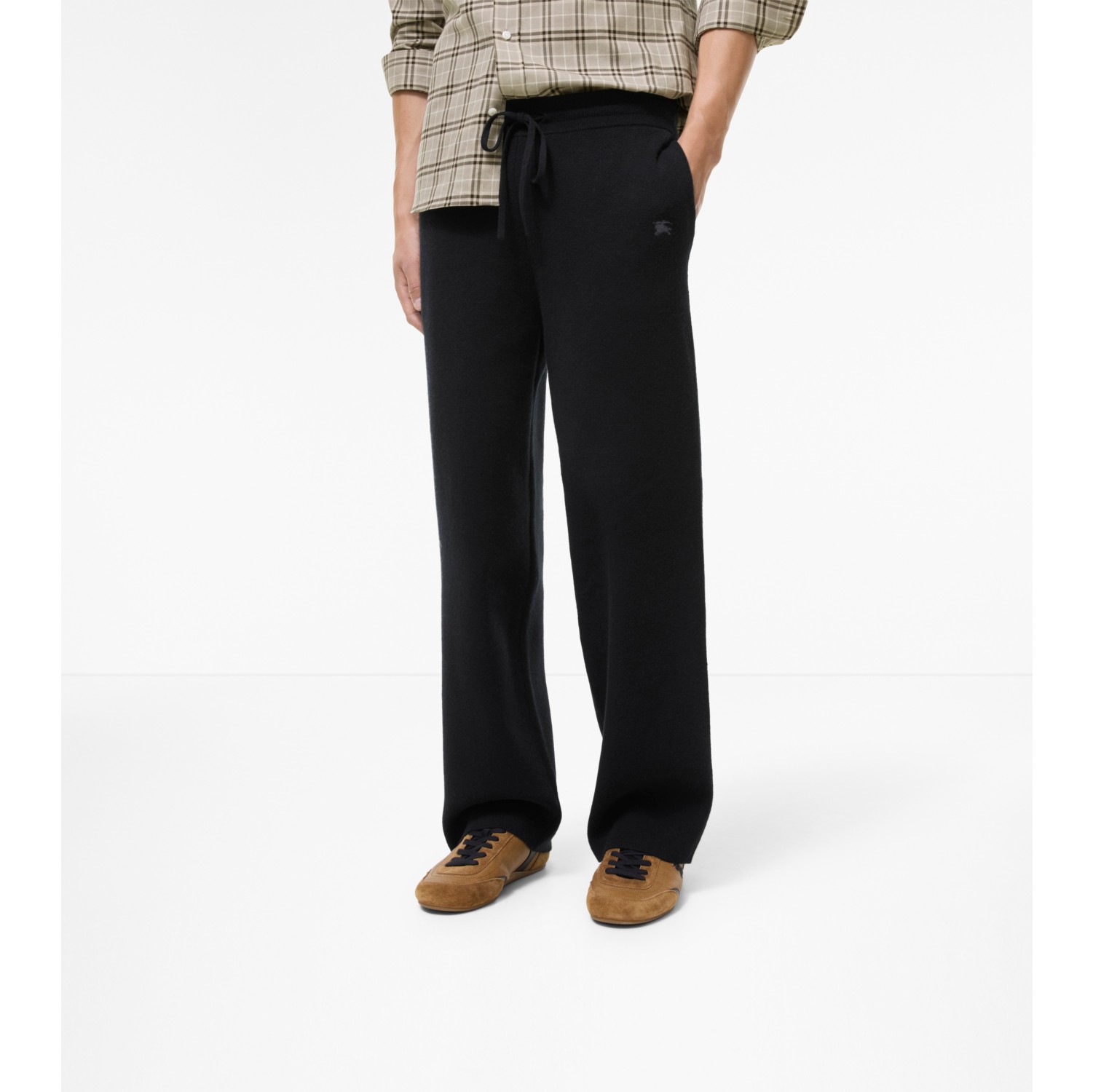 Cashmere Blend Track Pants