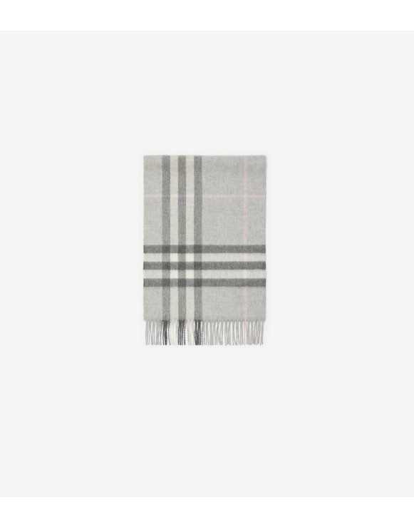 Check Cashmere Scarf