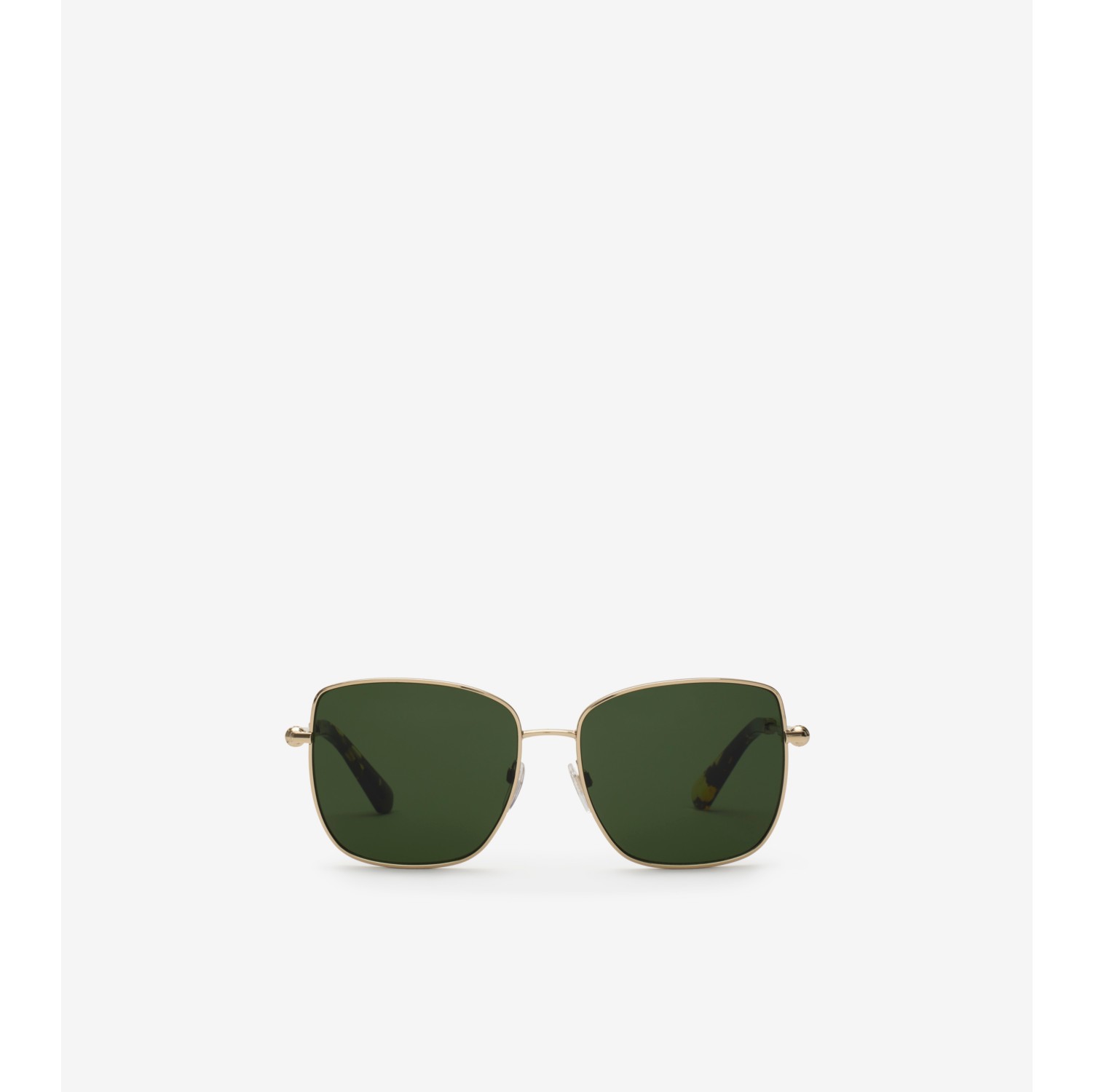 Metal Logo Square Sunglasses​