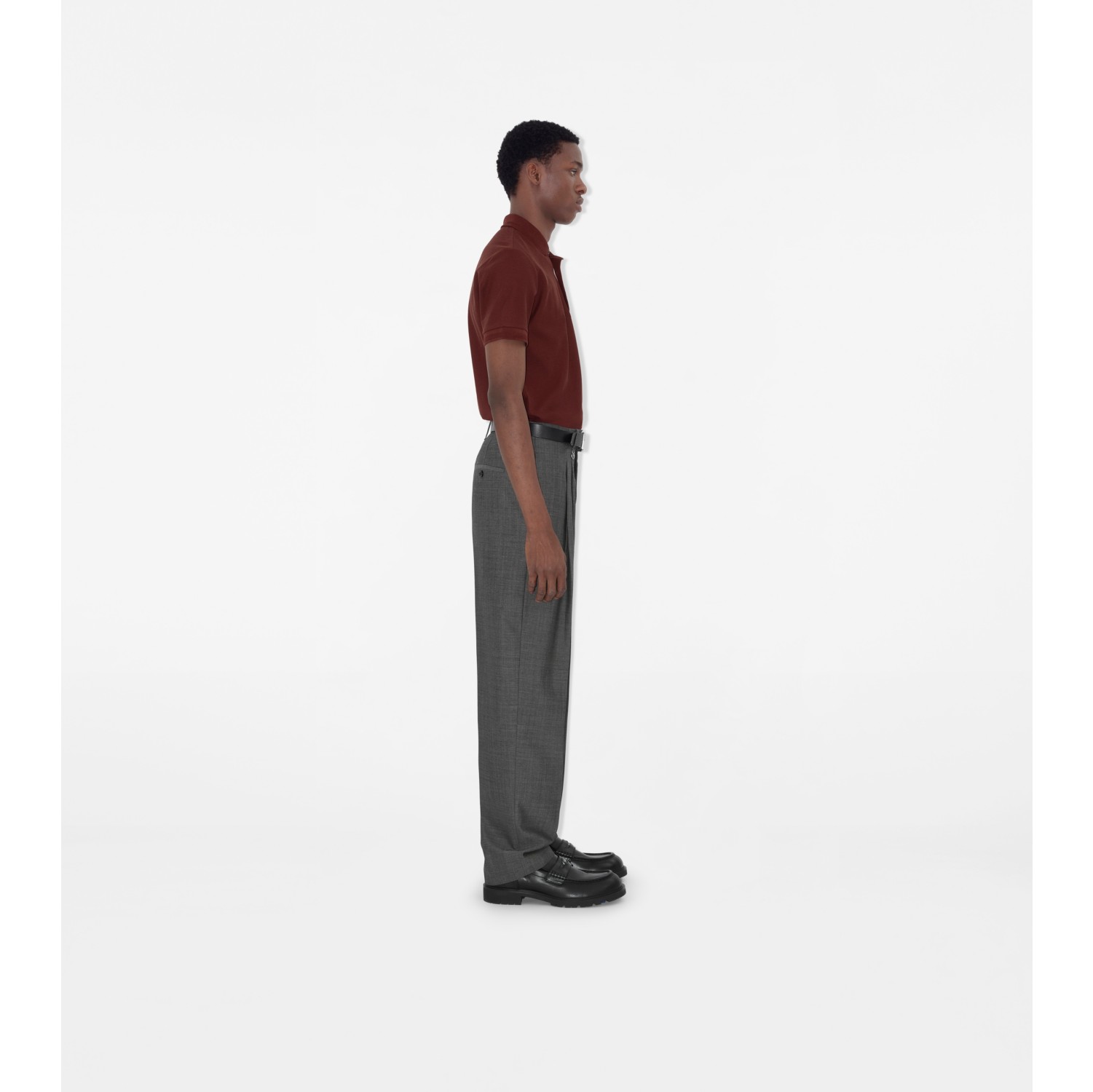 Cotton Polo Shirt in Box red - Men | Burberry® Official