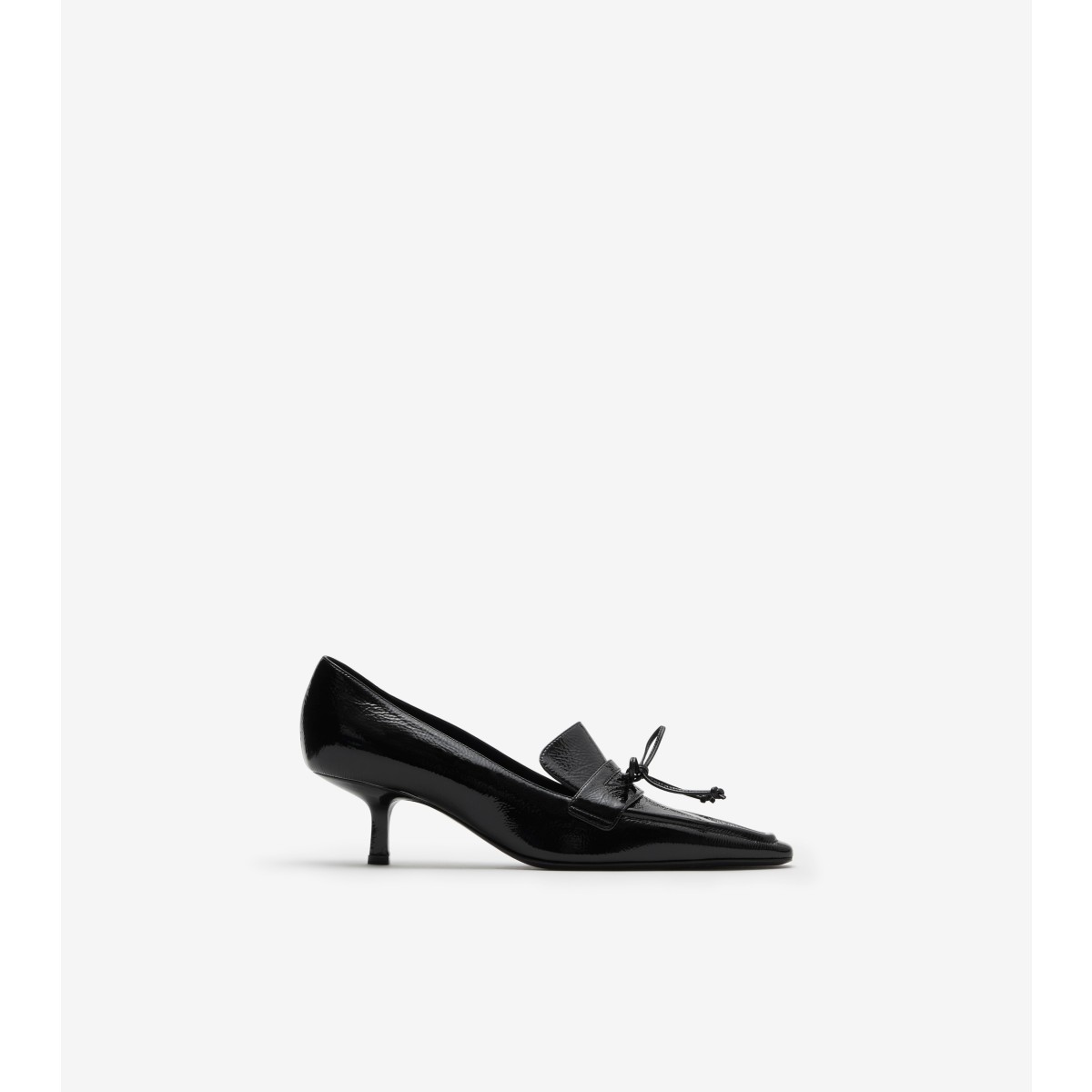 Burberry Leather Storm Pumps In Black
