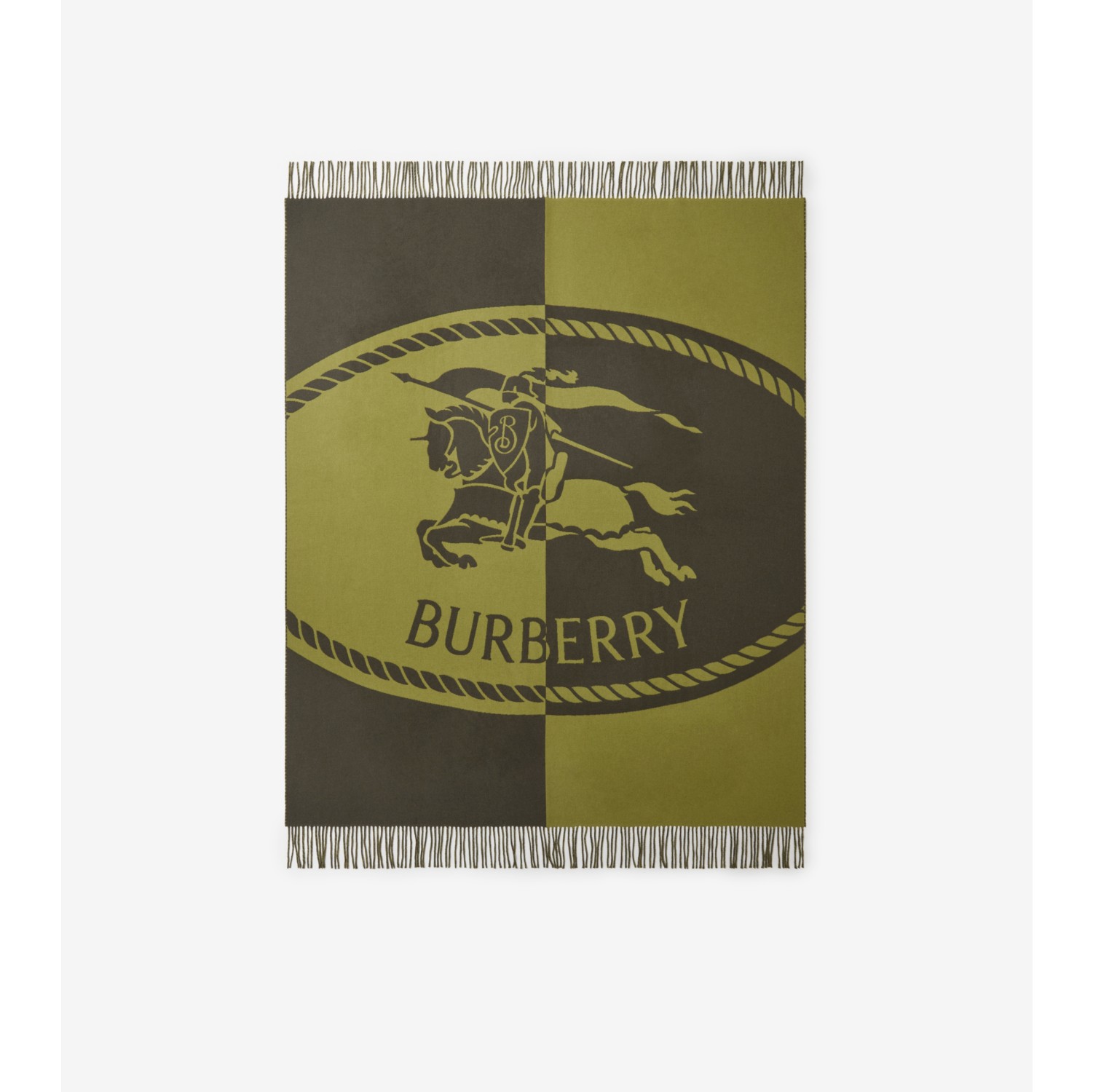 Knight Stamp Wool Blanket