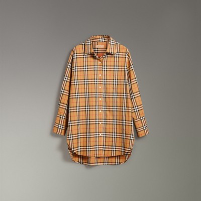 burberry shirt womens yellow