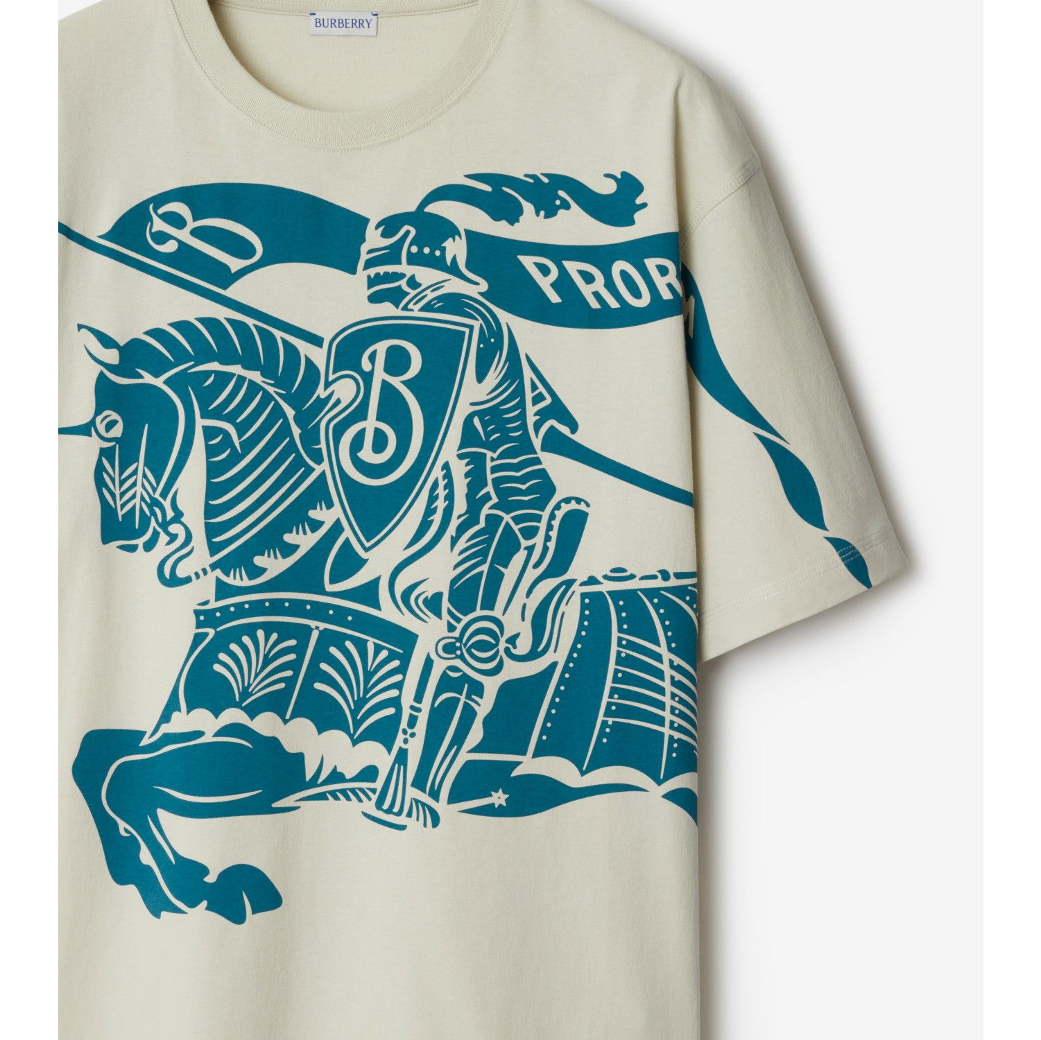 EKD Cotton T shirt in Plaster Men Burberry Official