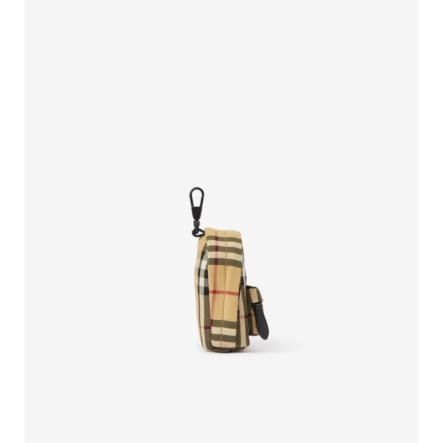 Check Backpack Charm in Archive beige - Men | Burberry® Official