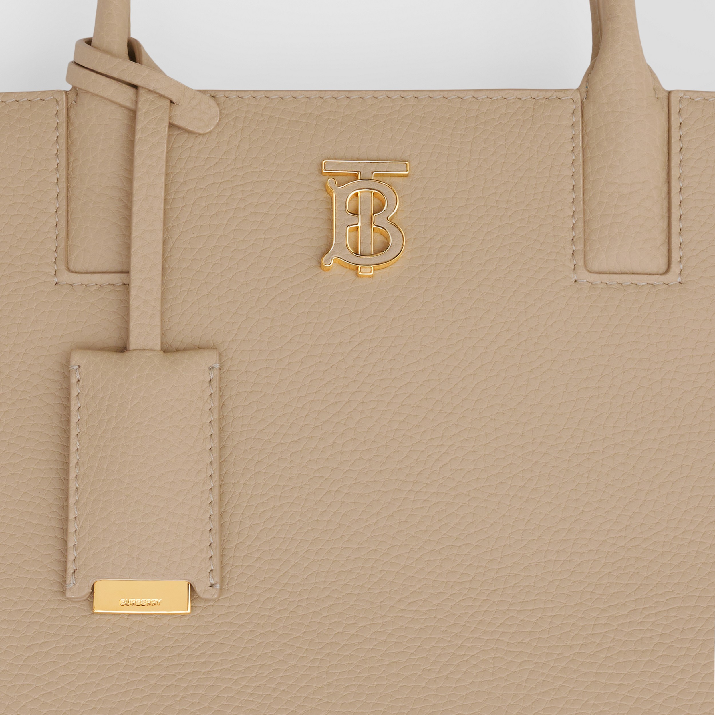Grainy Leather Small Frances Bag in Oat Beige - Women | Burberry® Official - 2