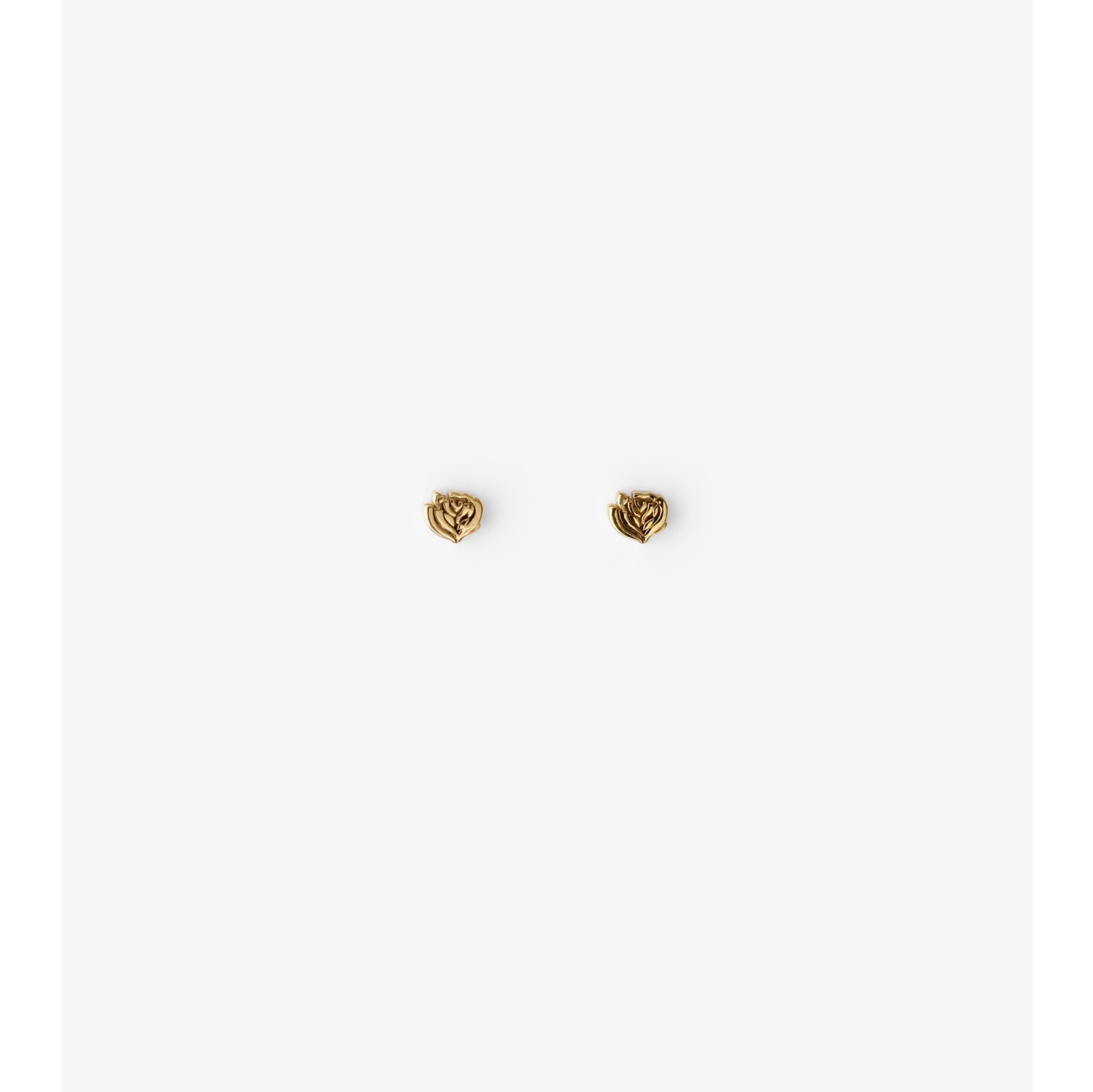 Gold rose earrings on sale studs