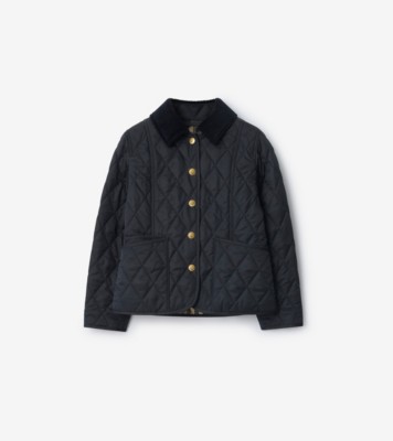 BURBERRY CHILDREN キルティングジャケット Burberry Kids キルティング ジャケット | ピンク | FARFETCH JP