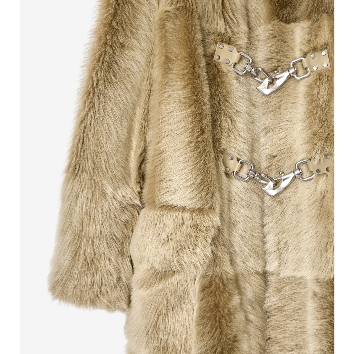 Shearling Duffle Coat