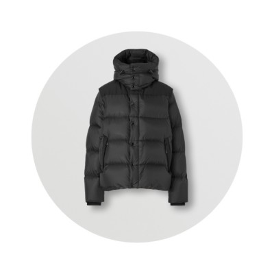 burberry jacket mens black